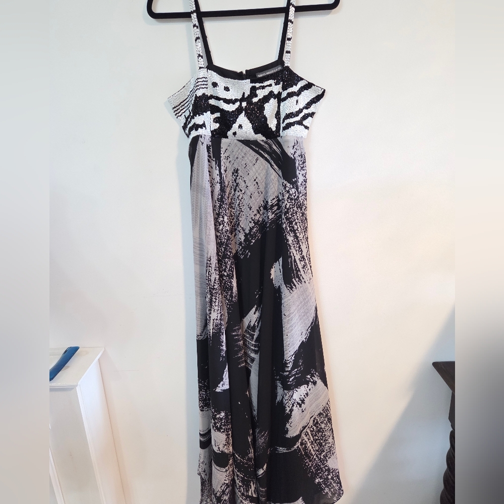 Anthropologie Nikita Mhaisalkar full length beaded top Dress SZ M NWT - Picture 5 of 14